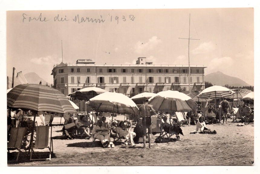 Cartolina Forte dei Marmi grand hotel foto Luchetti | Collezionissimo