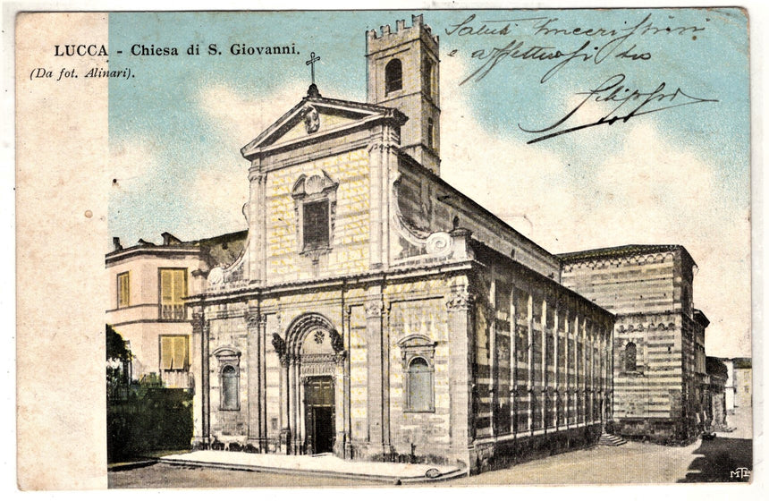 Cartolina Lucca chiesa S.Giovanni | Collezionissimo