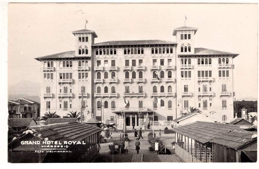 Cartolina Viareggio Gran hotel Royal | Collezionissimo