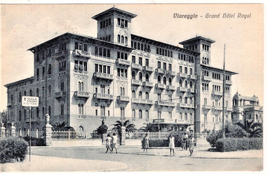 Cartolina Viareggio Gran Hotel Royal | Collezionissimo