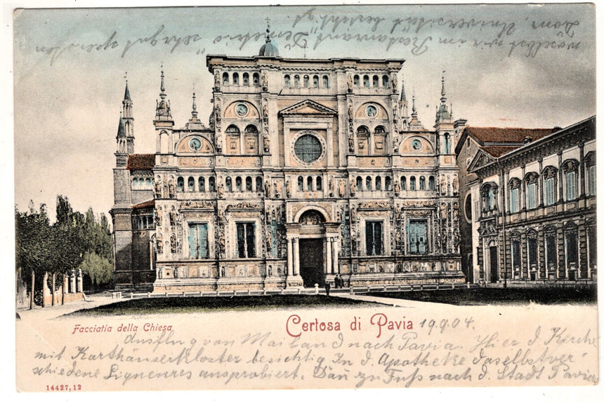 Cartolina Pavia la Certosa | Collezionissimo