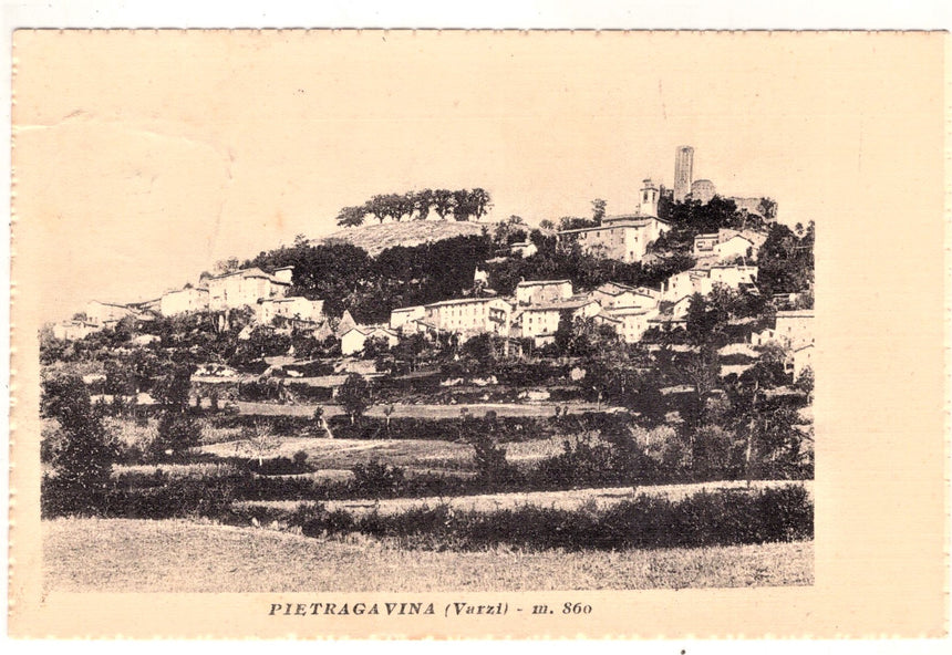 Cartolina Pavia Pietragavina Varzi panorama | Collezionissimo