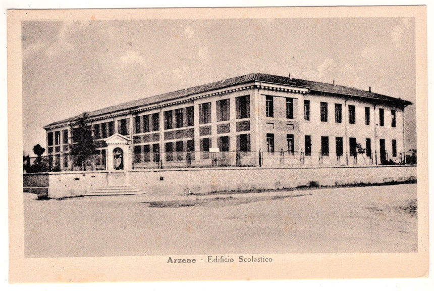 Cartolina Pordenone Arzene scuola | Collezionissimo