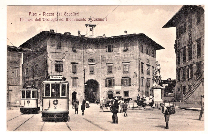 Cartolina Pisa piazza Cavalieri | Collezionissimo