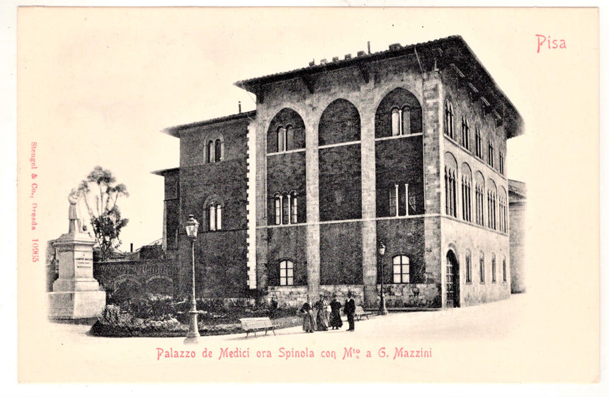 Cartolina Pisa palazzo de Medici ora Spinola | Collezionissimo