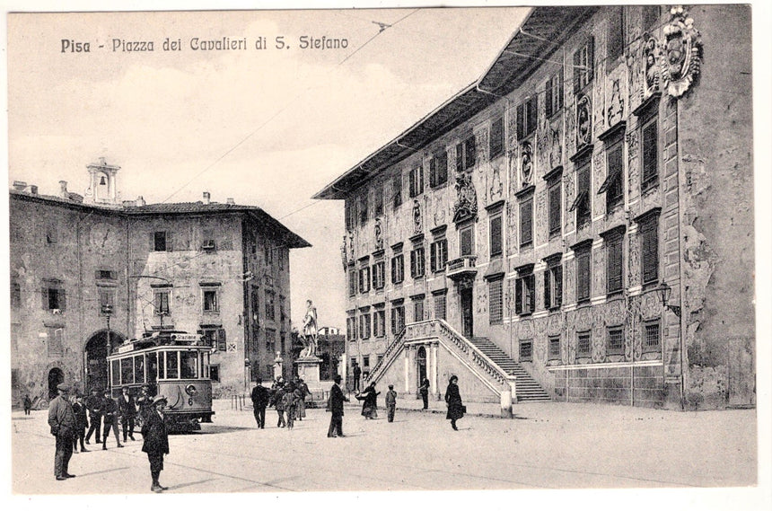 Cartolina Pisa piazza Cavalieri | Collezionissimo