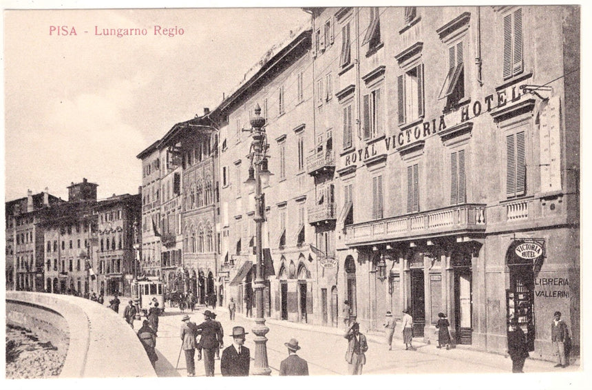 Cartolina Pisa lungarno Regio | Collezionissimo