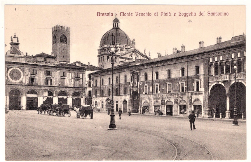 Cartolina Brescia monte vecchio di pietà | Collezionissimo