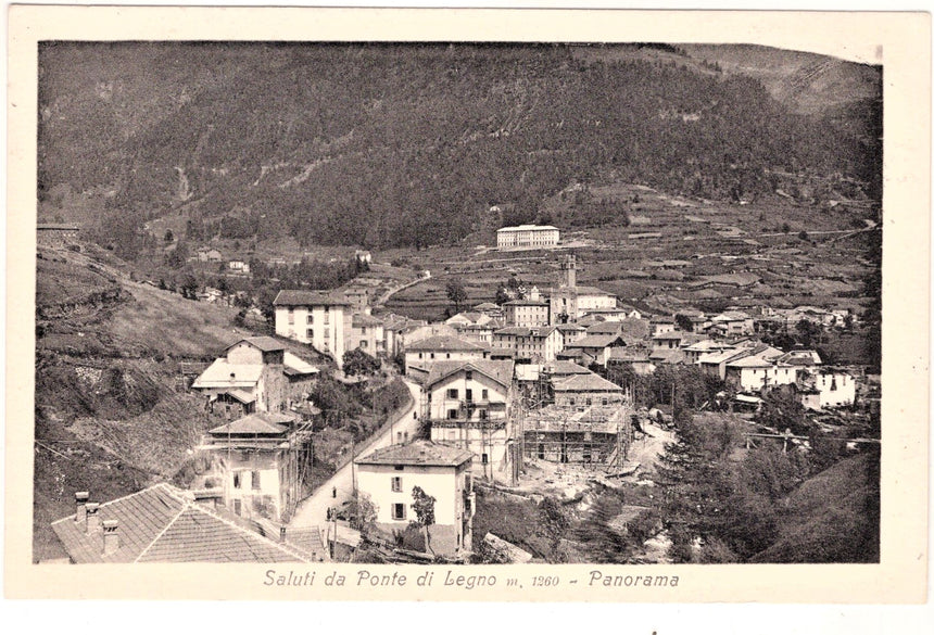 Cartolina Brescia Ponte di legno panorama | Collezionissimo