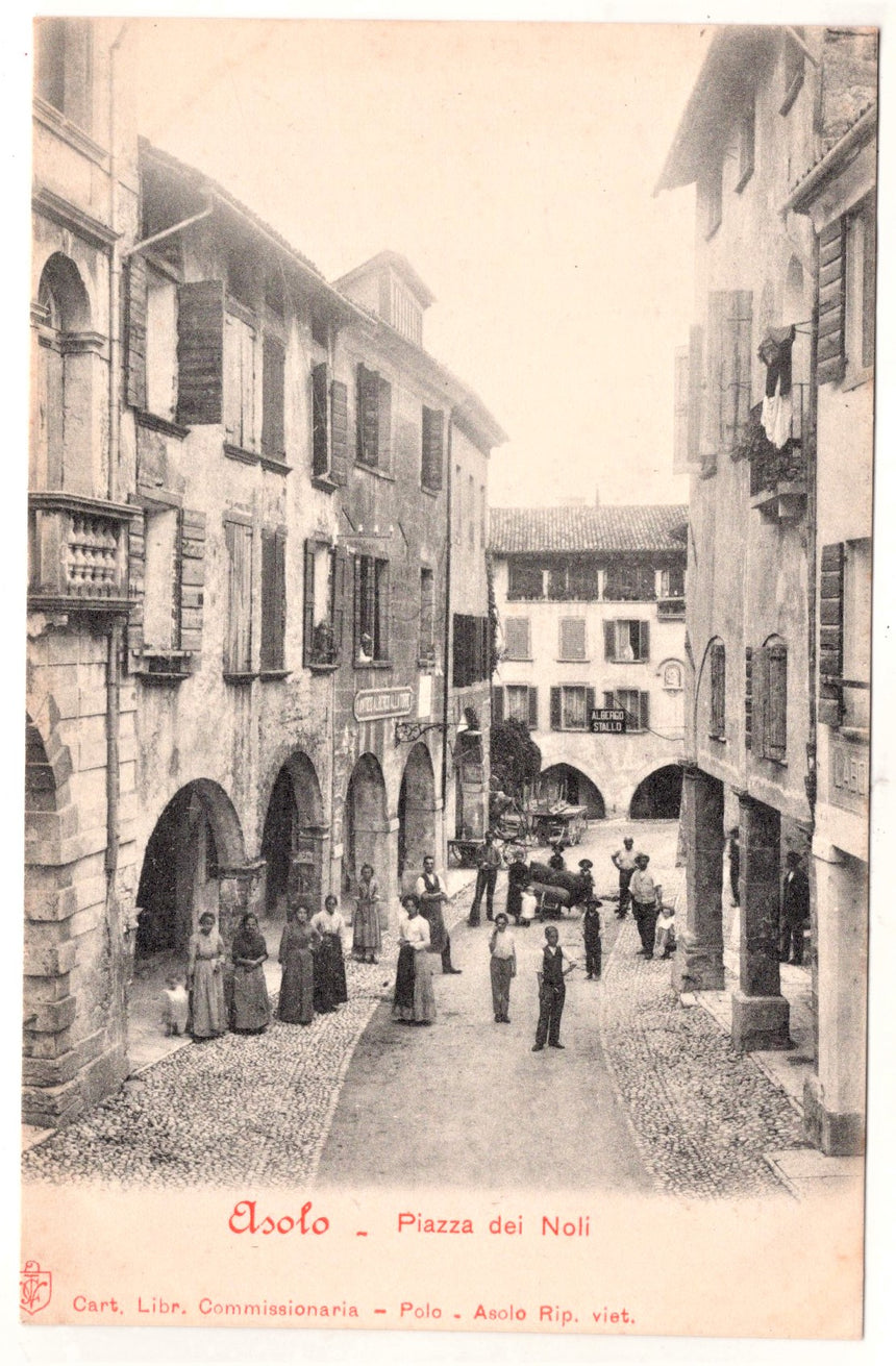 Cartolina Treviso Asolo piazza dei Noli | Collezionissimo