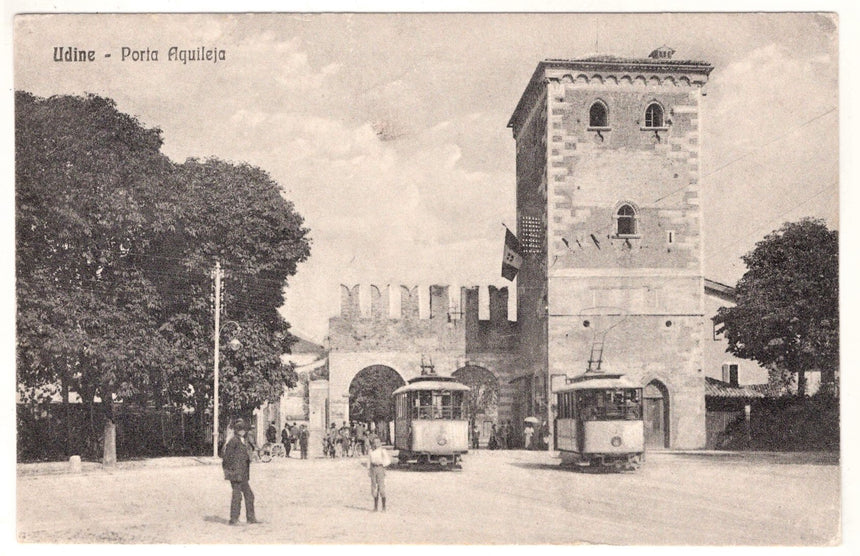 Cartolina Udine porta Aquileia | Collezionissimo