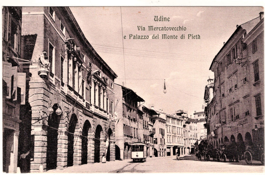 Cartolina Udine via Mercatovecchio | Collezionissimo