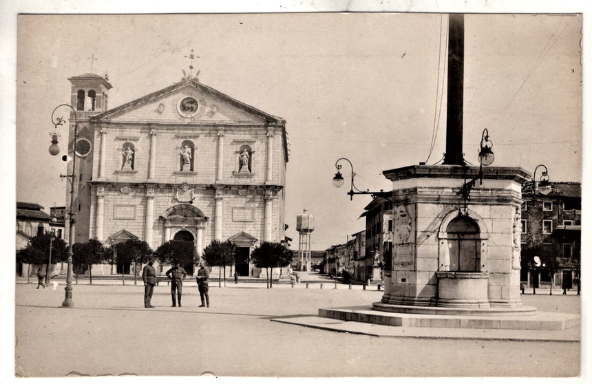 Cartolina Udine Palmanova militare e chiesa | Collezionissimo