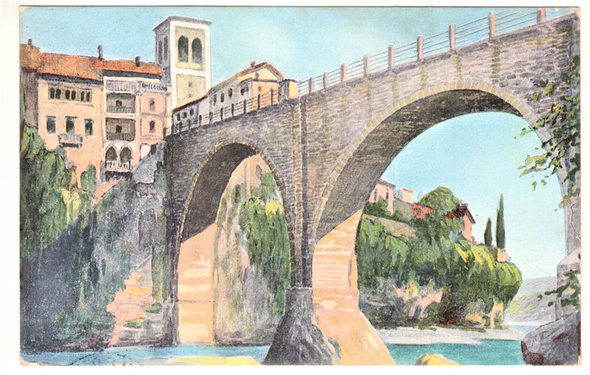 Cartolina Udine Cividale il ponte del diavolo | Collezionissimo