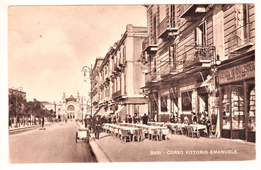 Cartolina Bari corso V.Emanuele | Collezionissimo