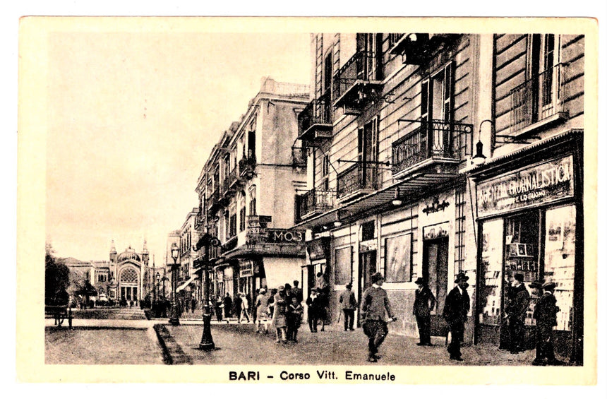 Cartolina Bari corso V.Emanuele | Collezionissimo