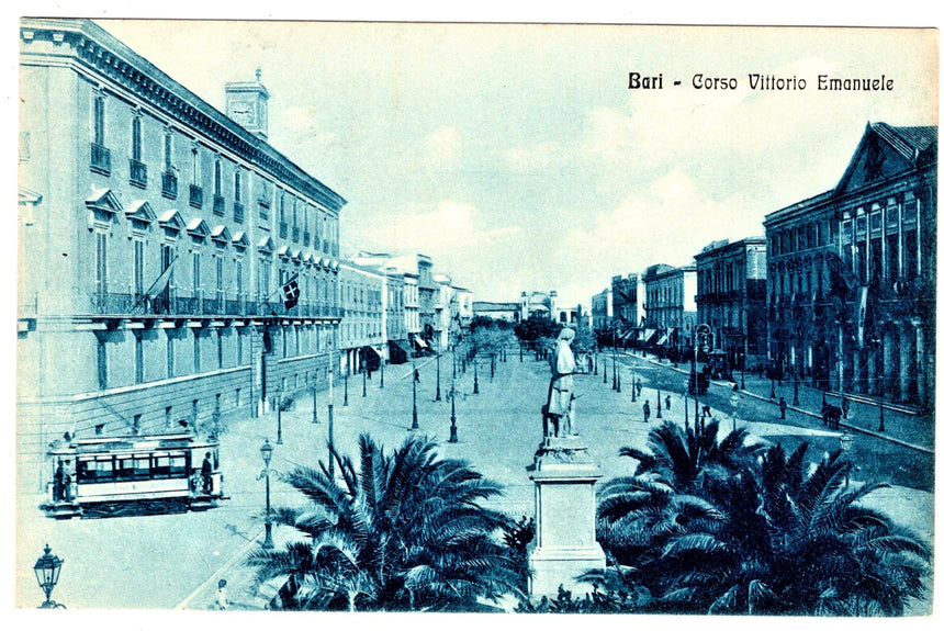 Cartolina Bari via V. Emanuele | Collezionissimo