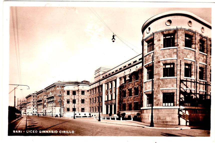 Cartolina Bari liceo ginnasio Cirillo | Collezionissimo