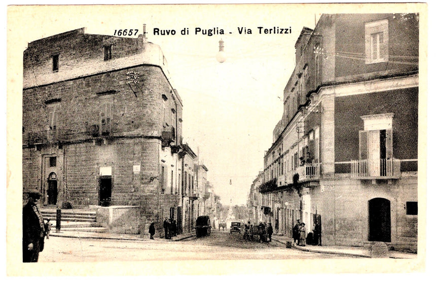 Cartolina Bari Ruvo di Puglia via Terlizzi | Collezionissimo