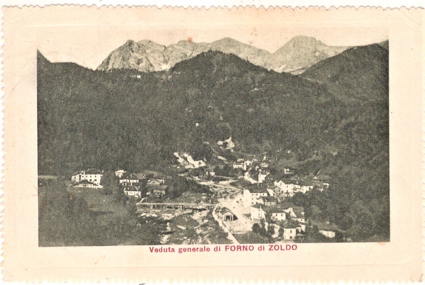 Cartolina Belluno Forno di Zoldo | Collezionissimo