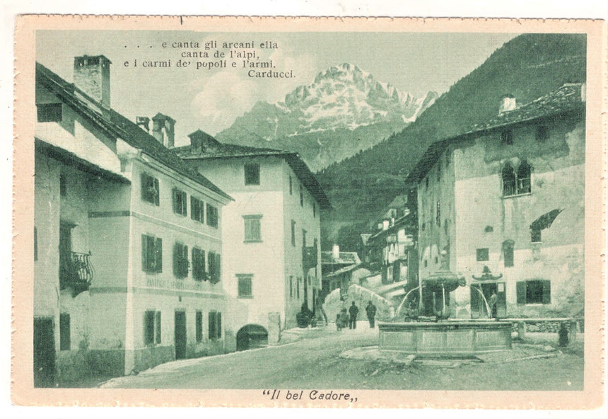 Cartolina Belluno il bel Cadore | Collezionissimo