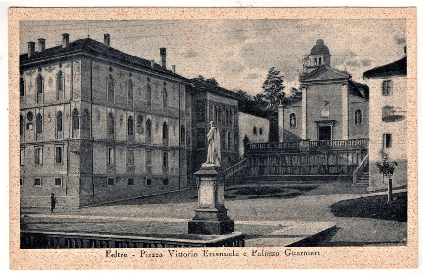 Cartolina Belluno Feltre palazzo Guarnieri | Collezionissimo