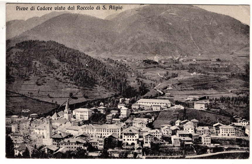 Cartolina Belluno Pieve di Cadore | Collezionissimo