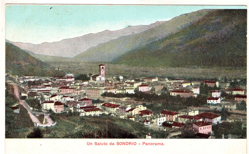 Cartolina Sondrio un saluto da Sondrio | Collezionissimo