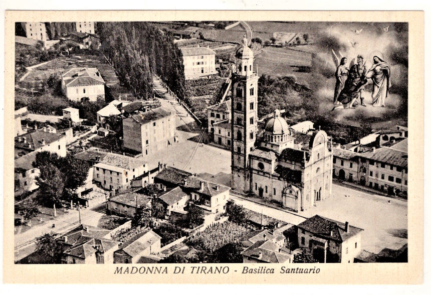 Cartolina Sondrio Madonna di Tirano santuario | Collezionissimo