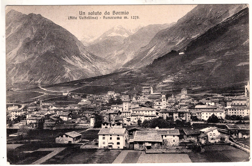 Cartolina Sondrio un saluto da Bormio | Collezionissimo