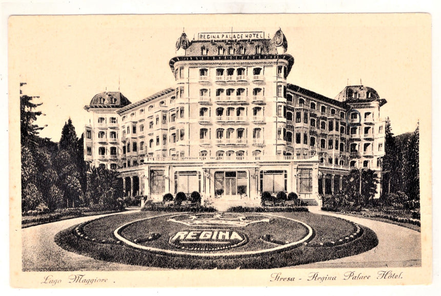 Cartolina Lago Maggiore Stresa Regina palace Hotel | Collezionissimo