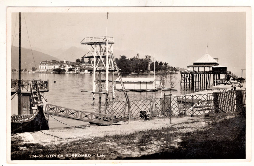 Cartolina Lago Maggiore Stresa il lido | Collezionissimo