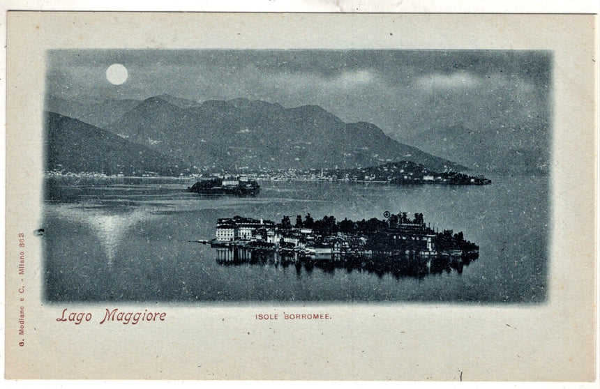 Cartolina Lago Maggiore Verbania isole Borromee | Collezionissimo