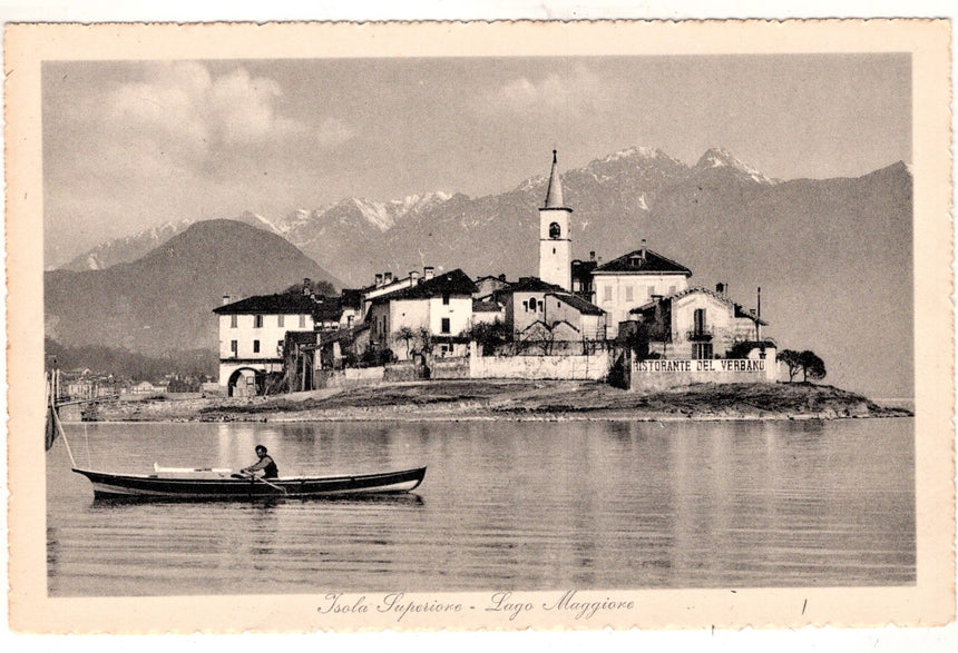 Cartolina Lago Maggiore Verbania Isola superiore | Collezionissimo