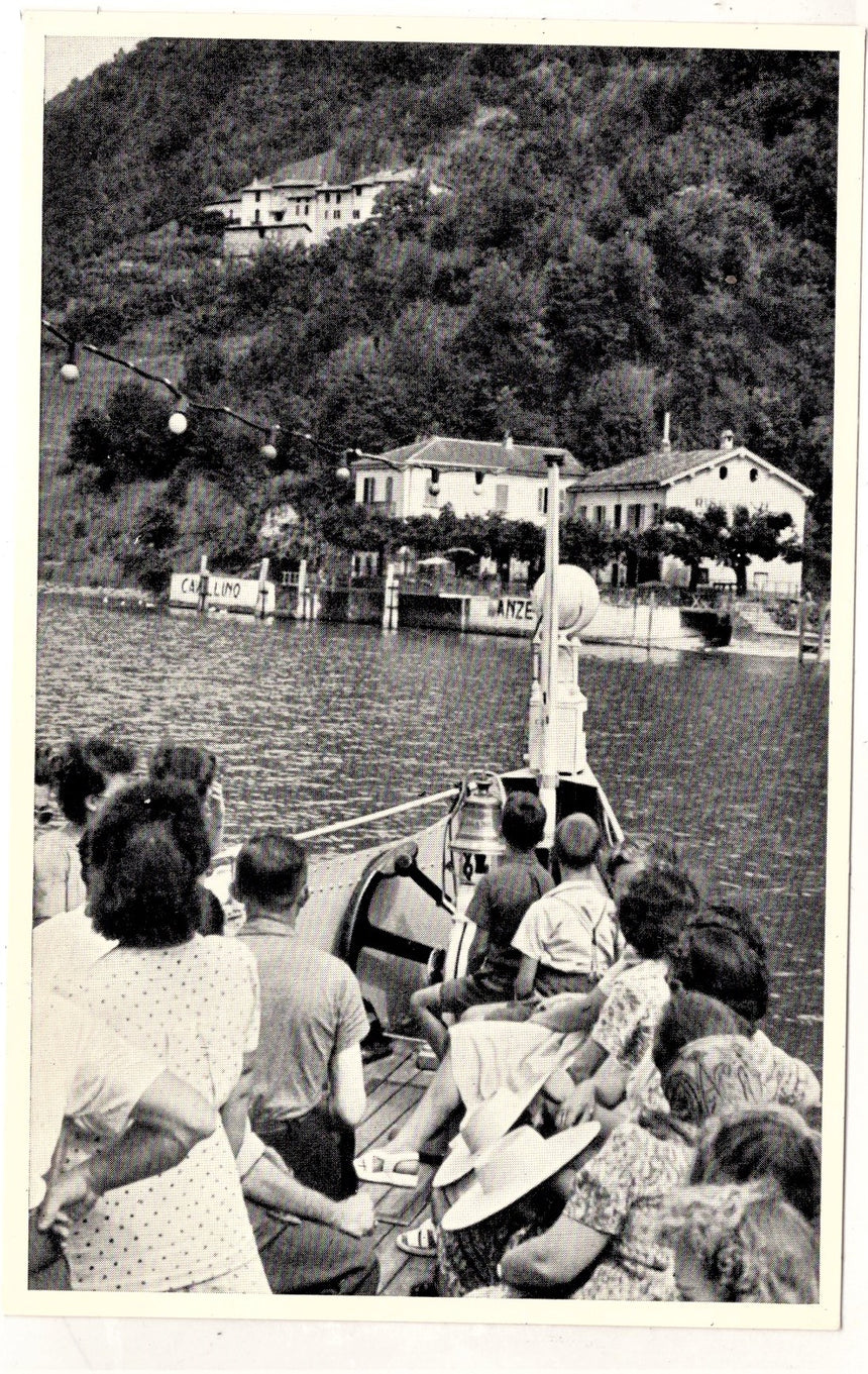 Cartolina Lago Maggiore Verbania pubblicità ristorante Rio Cavallino pre.Campione | Collezionissimo