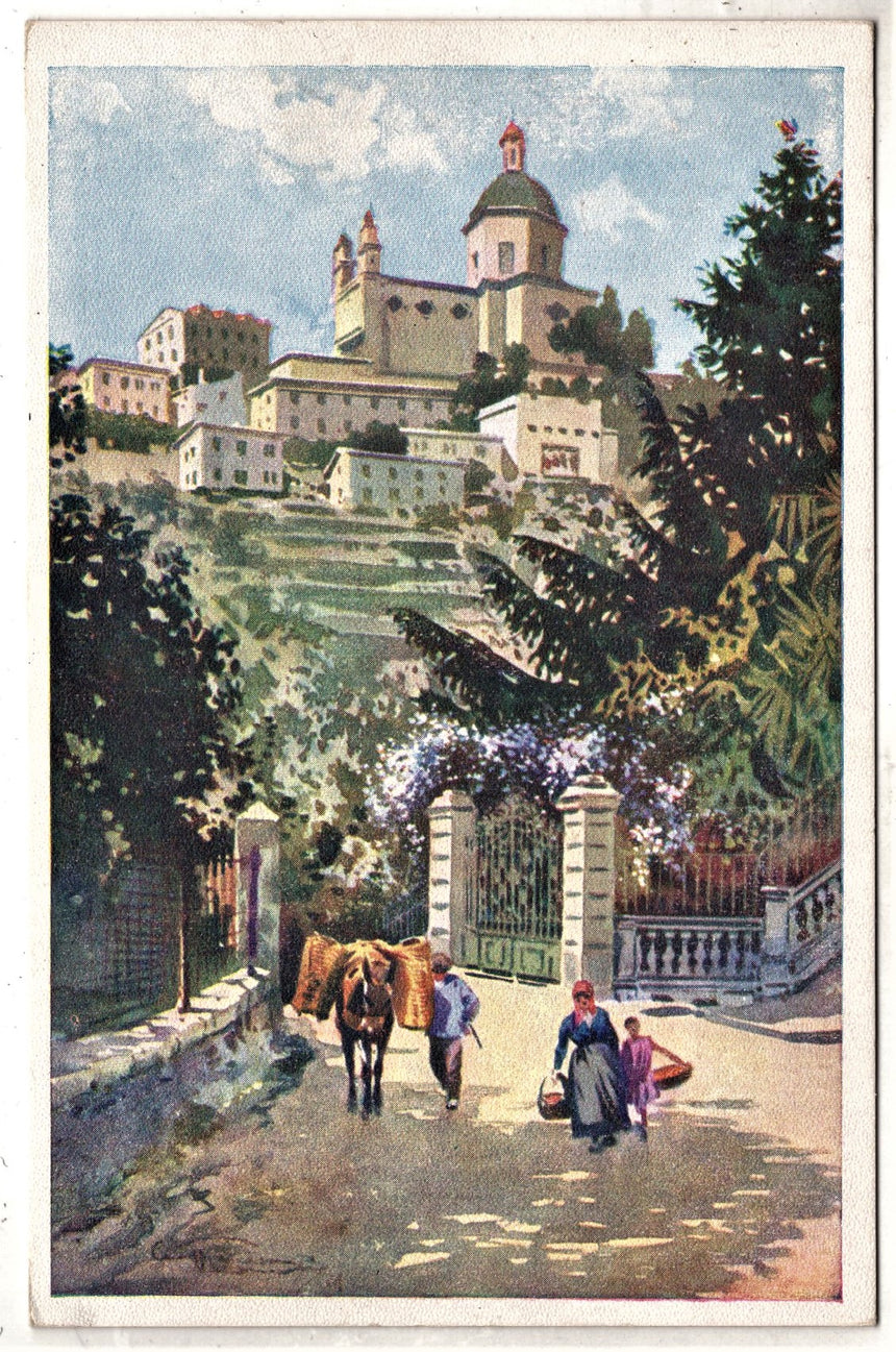 Cartolina Imperia San Remo La Madonna della Costa | Collezionissimo