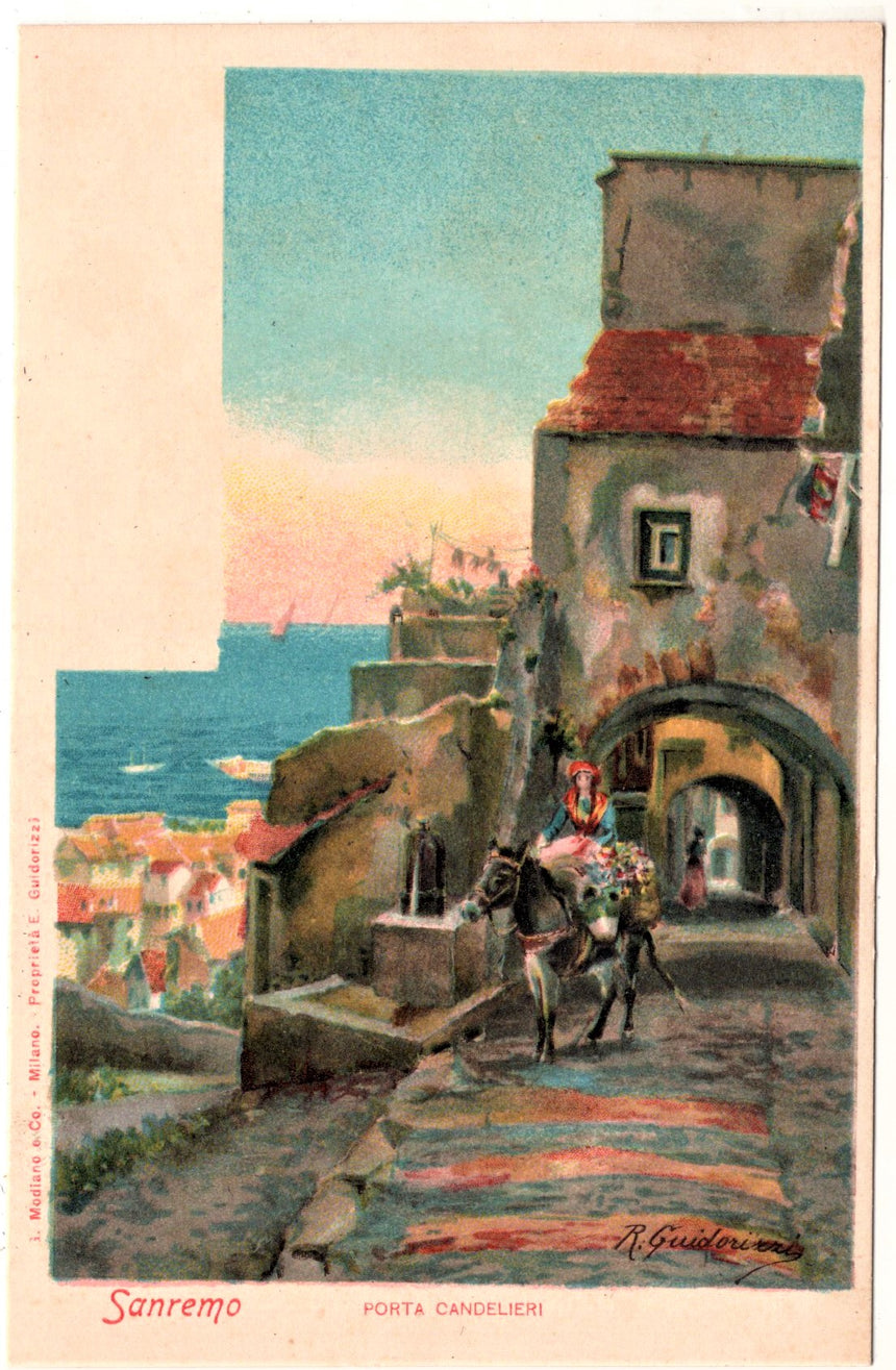 Cartolina Imperia San Remo porta Candelieri | Collezionissimo