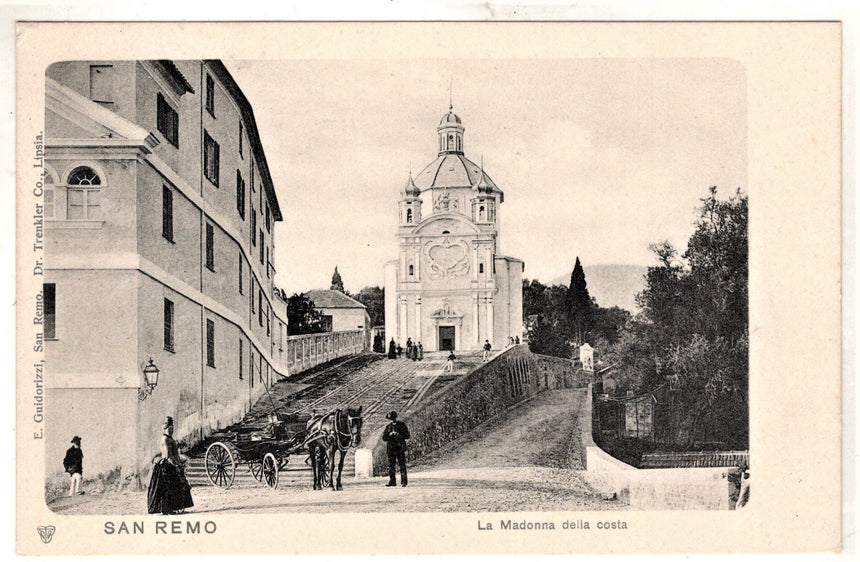 Cartolina Imperia San Remo Madonna della Costa | Collezionissimo