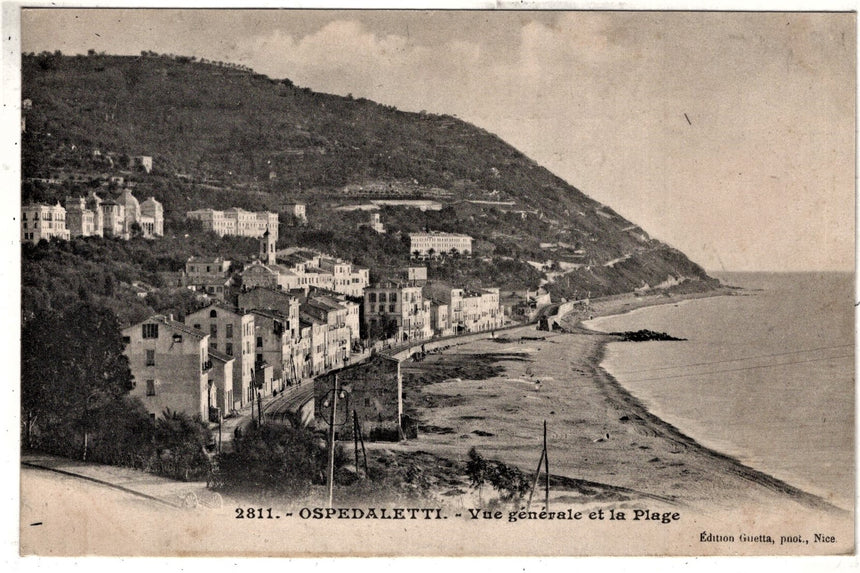 Cartolina Imperia Ospedaletti panorama | Collezionissimo