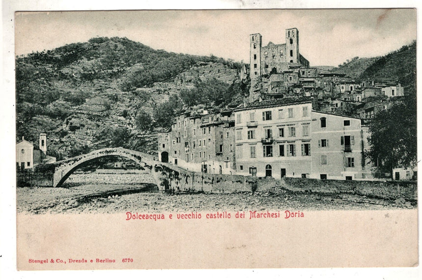 Cartolina Imperia Dolceacqua castello Doria | Collezionissimo