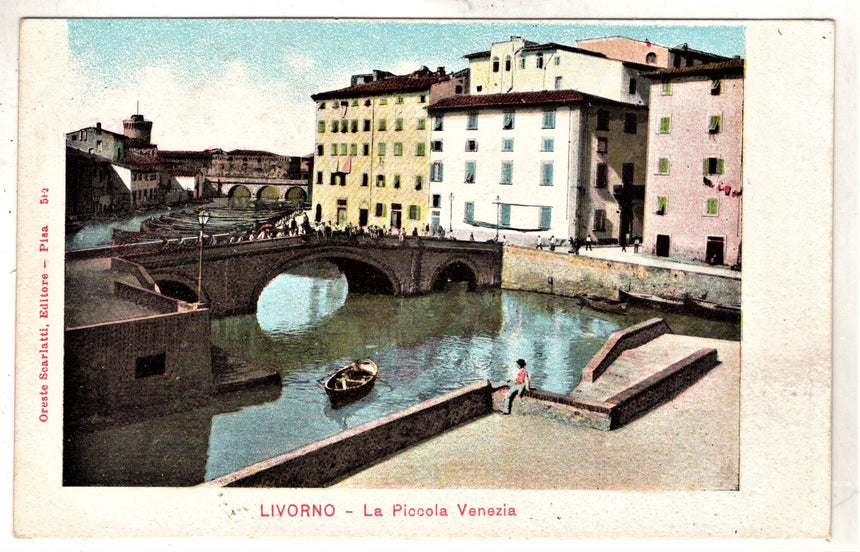 Cartolina Imperia Livorno la piccola Venezia | Collezionissimo