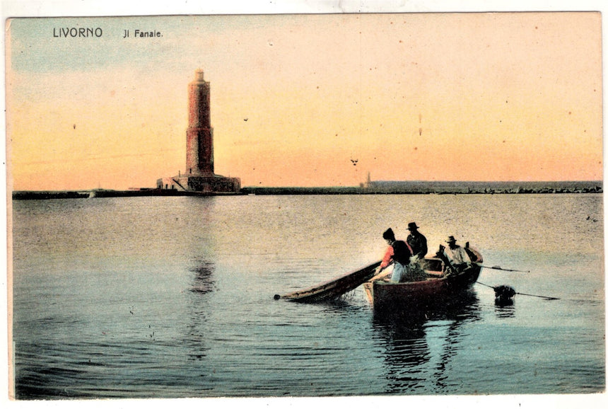 Cartolina Imperia Livorno il faro | Collezionissimo