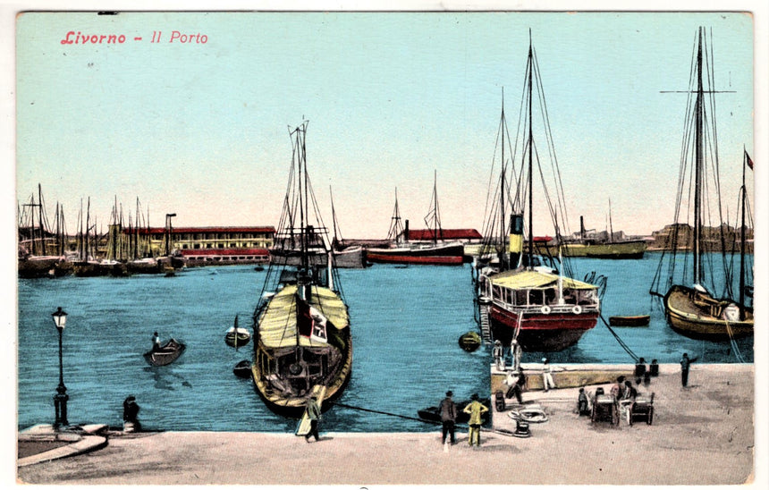 Cartolina Imperia Livorno il porto | Collezionissimo