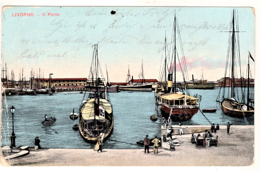 Cartolina Imperia Livorno il porto | Collezionissimo