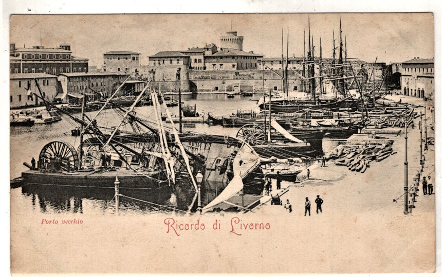 Cartolina Imperia Livorno Ricordo di Livorno | Collezionissimo