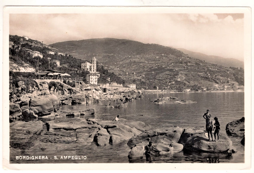 Cartolina Imperia Bordighera San Ampeglio | Collezionissimo