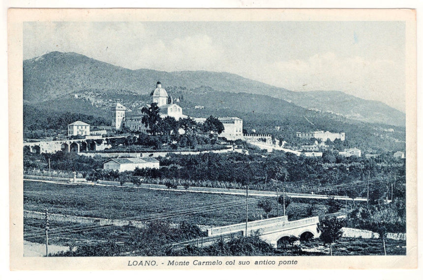 Cartolina Savona Loano monte Carmelo | Collezionissimo