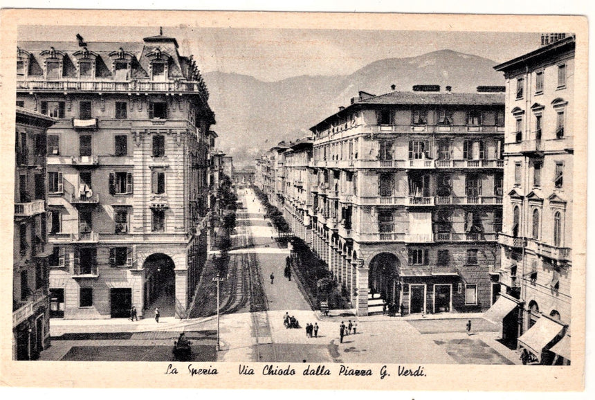 Cartolina La Spezia via Chiodo | Collezionissimo