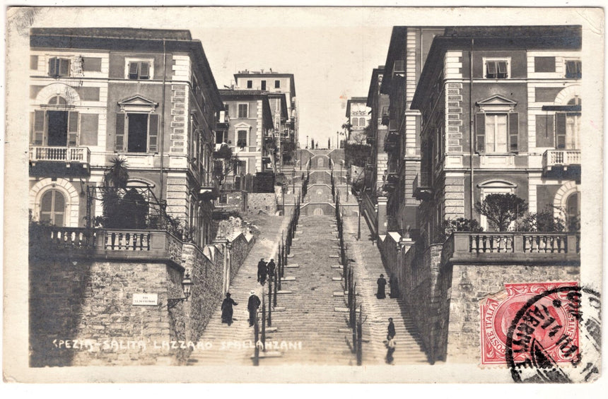 Cartolina La Spezia salita Spallanzani | Collezionissimo