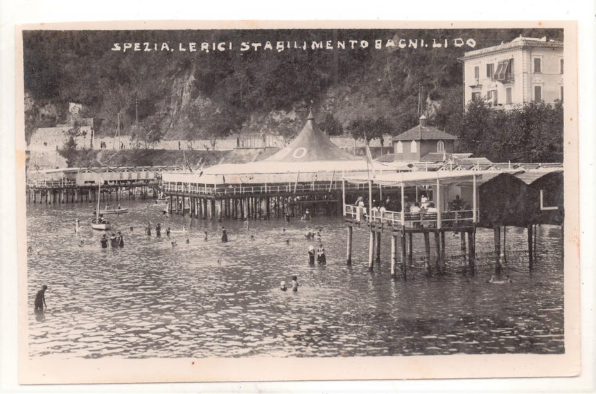 Cartolina La Spezia Lerici Bagni Lido | Collezionissimo